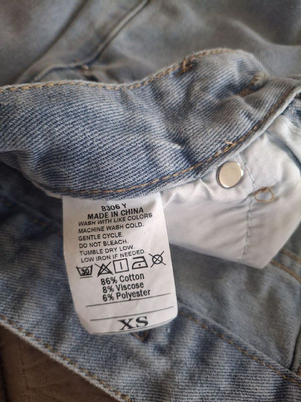 Джинсы размер XS, джинсовая куртка ZARA оверсайз размер XS 4