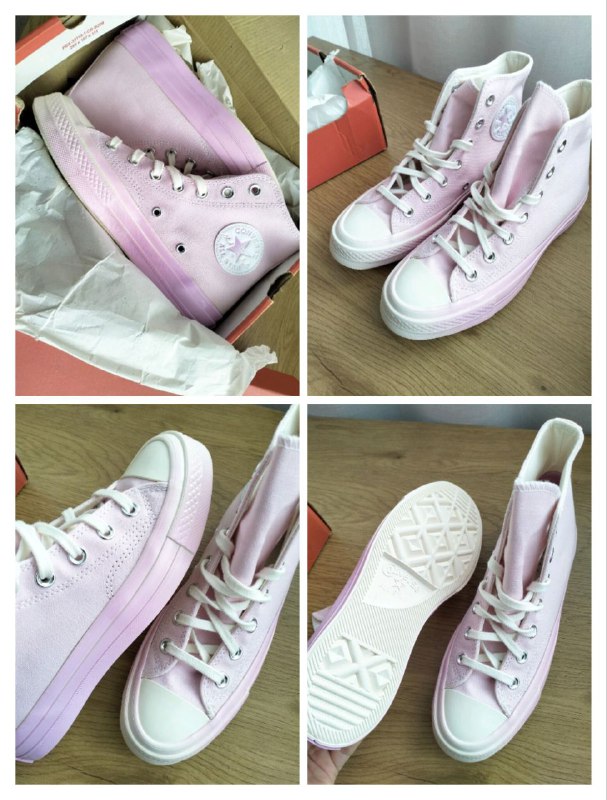 Новые оригинальные женские кеды Converse Chuck 70 «Gradient Heat» 2