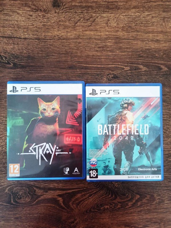 Игры PS5 Stray, Battlefield 2042