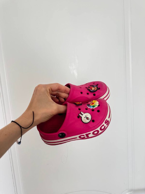 Clarks стелька 18 см, Crocs с джибитсами С-10 2