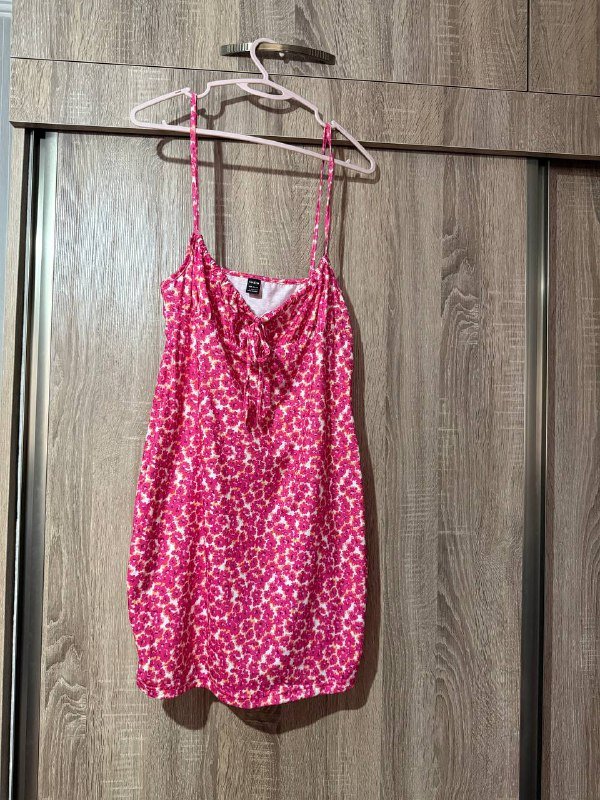 черное платье, розовое платье 2