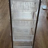 Стеллаж, полка с 4 ящиками 3