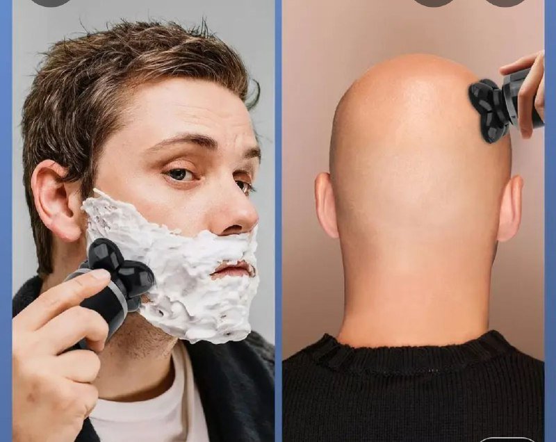 Электробритва с 5 плавающими головками 3