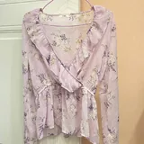 Женские рубашки S, бежевая, розовая 3