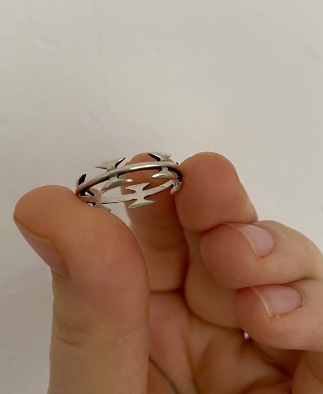 Кольцо Егоза серебро размер 17 2