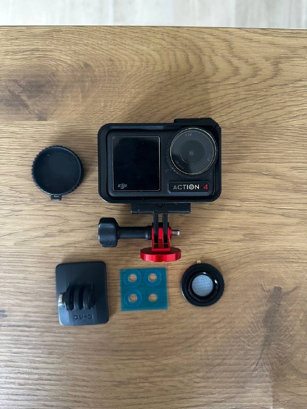 Экшен камера DJI Osmo Action 4 с аксессуарами
