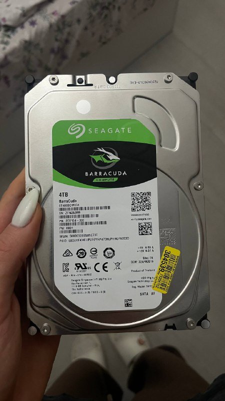 Жесткий диск SEAGATE BARRACUDA 4TB 1