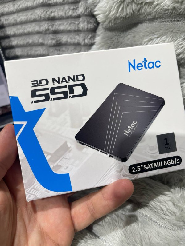 SSD SATA 2.5 Netac 1 TB новый запечатанный