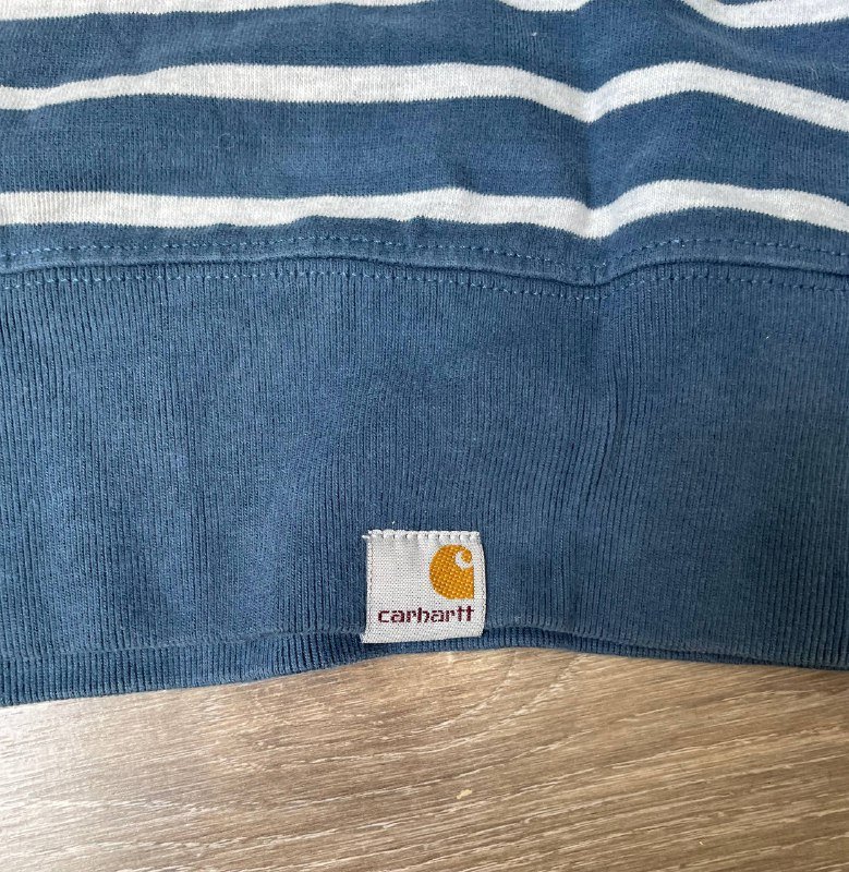 Carhartt striped sweater size S-M 4