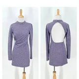 Платье Zara с боковым вырезом и открытой спиной 4