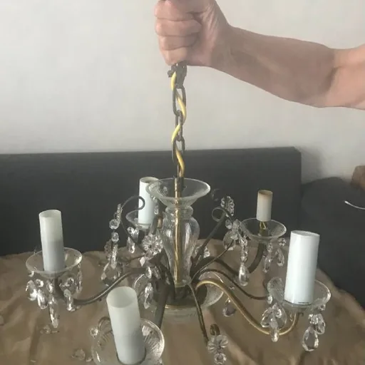 Чешская люстра