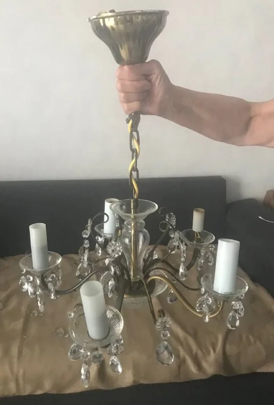 Чешская люстра