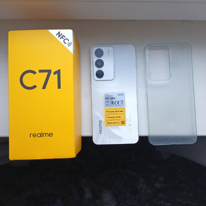 телефон 6/128GB с чехлом и гарантией