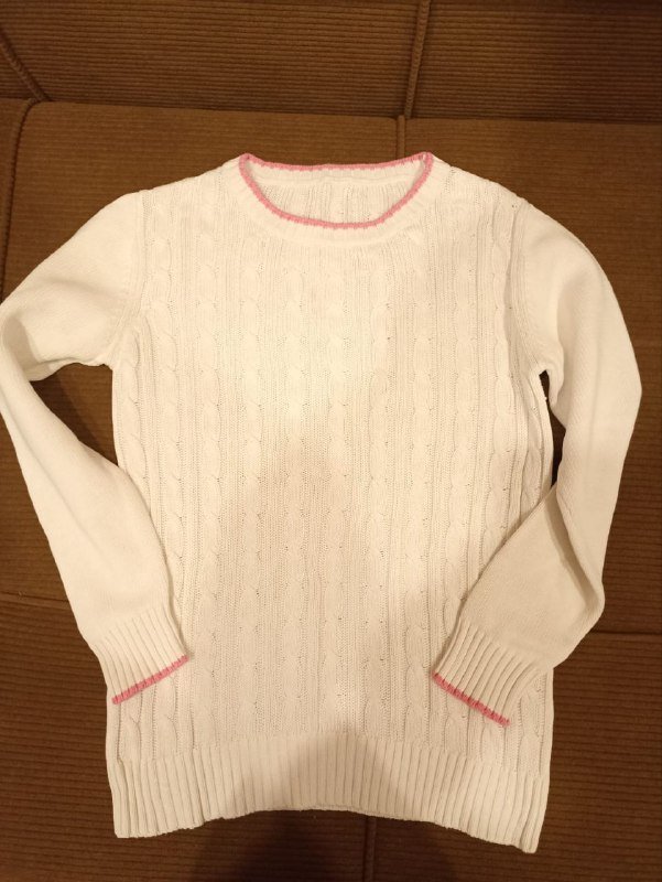 вязаный тёплый свитер, размер S