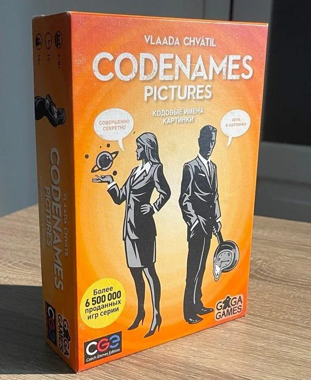 CODENAMES Pictures, настольная игра