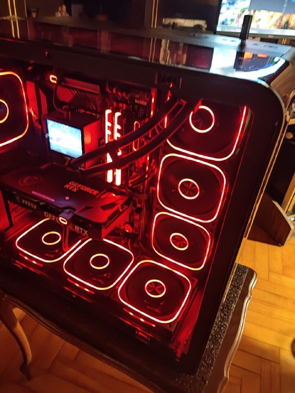 Компьютер, компьютер desktop MSI RTX 3060TI, Intel Core i5-12600K, 32GB RAM, SSD 512GB, монитор AOC 27"