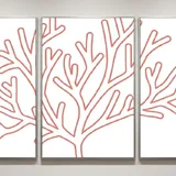 Коралл, настенный декор 2