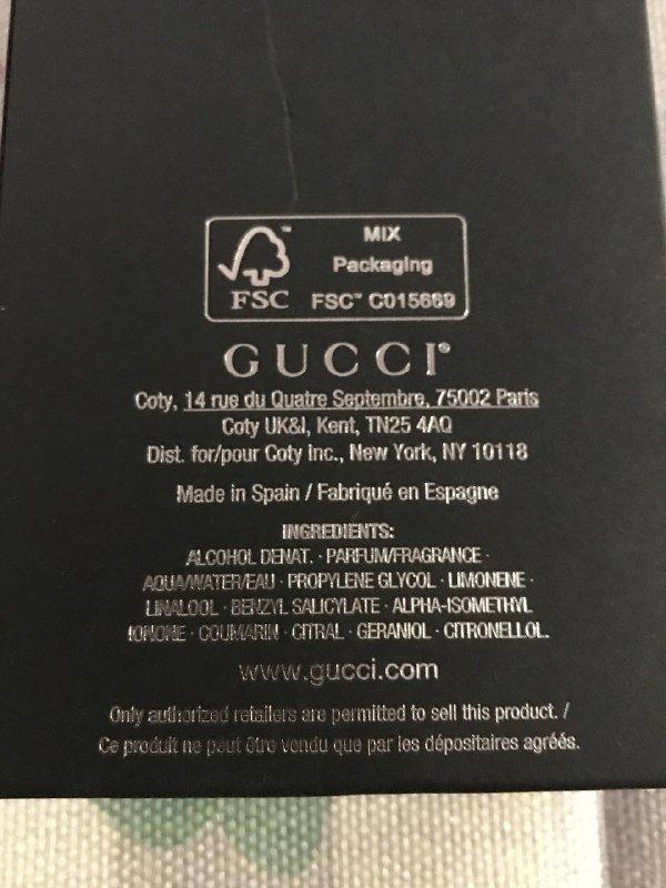 Gucci Guilty parfum POUR HOMME 90 мл 4