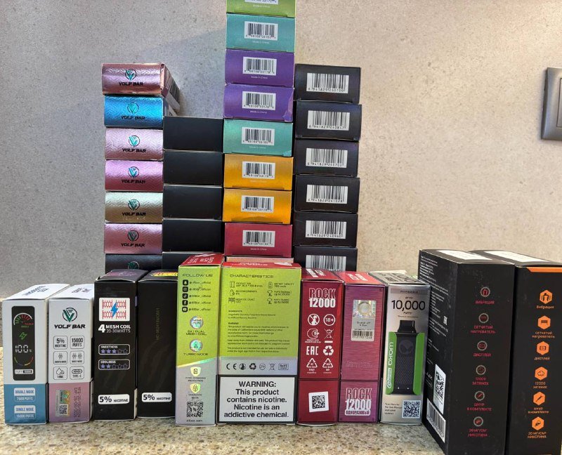 Электронные сигареты Volf Bar, BoringTiger, Rifbar, Puffmi, Waka, Elux xxx 2