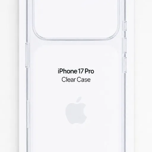 Оригинальный прозрачный чехол Apple для iPhone 17 Pro