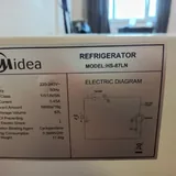 Компактный холодильник Midea 2