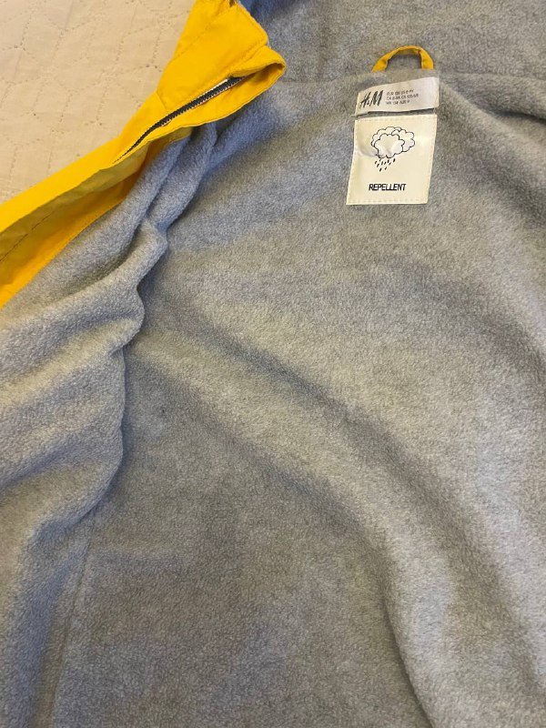 Утепленная ветровка H&M 134 размер 2