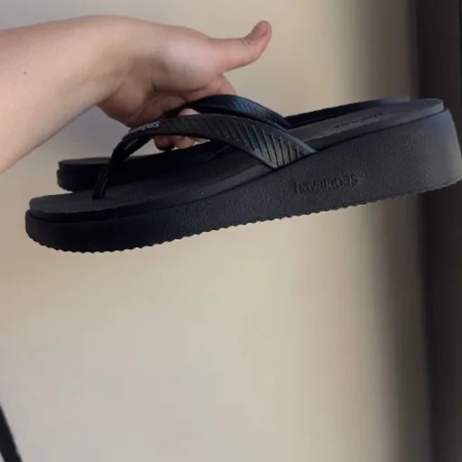 Сандали вьетнамки на платформе ZARA HAVAIANAS