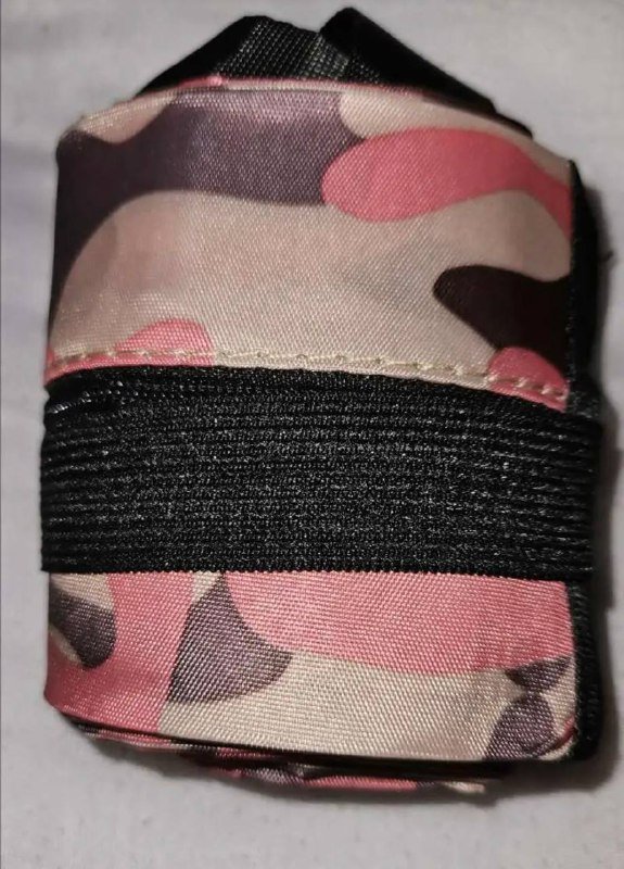 Вместительная складная камуфляжная сумка с ремнем 7