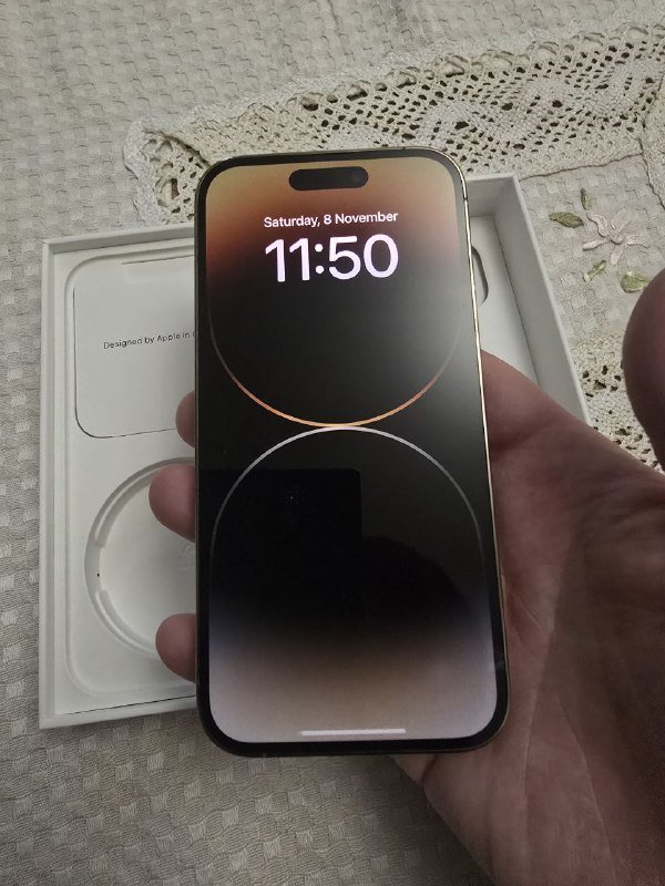 iPhone 14 pro gold 128 Gb