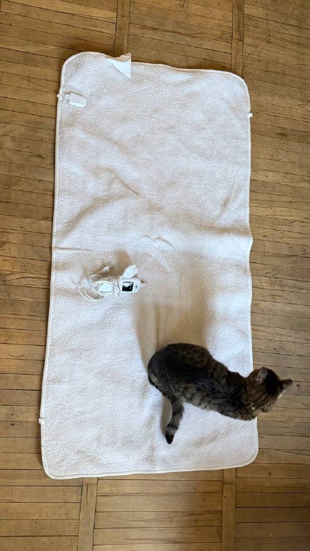 Плюшевое одеяло с подогревом 3