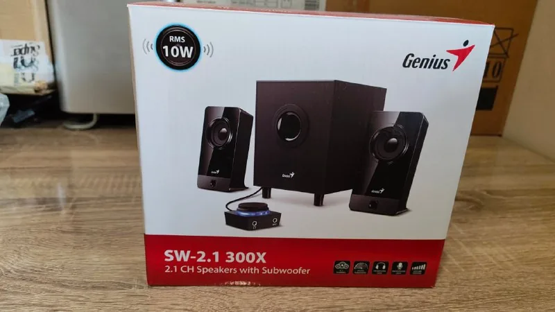 Колонки Genius SW-2.1 300X, Creative 5.1 Inspire T6160 1