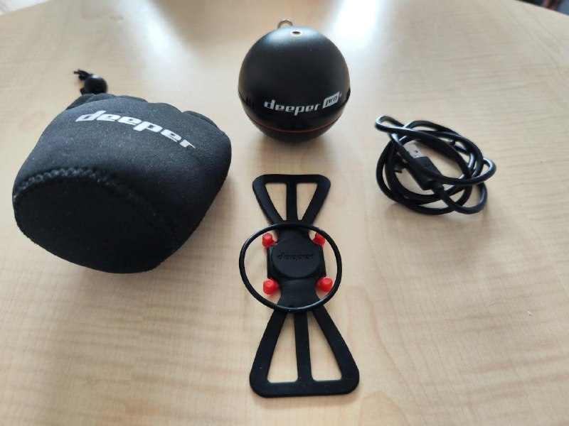 Эхолот Deeper Pro+ с GPS и картой глубин