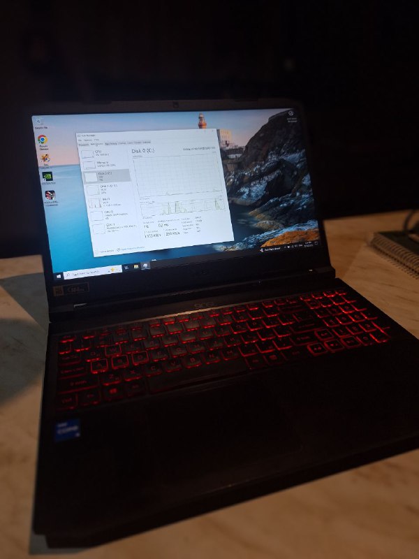 Acer Nitro 5 Gaming Laptop RTX 3050 TI Intel Core i5 16GB RAM