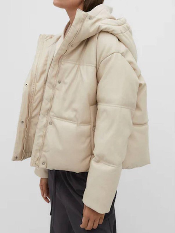 Кожаная куртка Stradivarius размер S 4