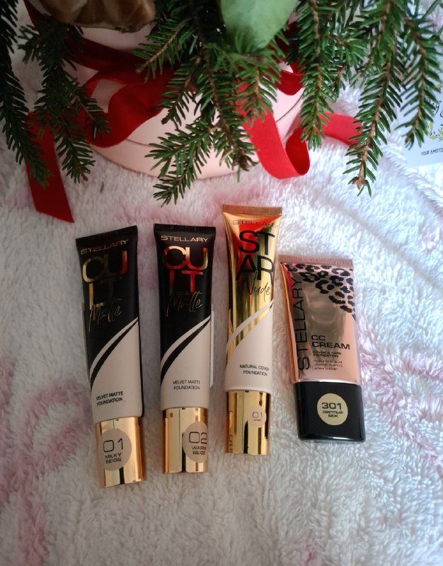 CC крем, тональный кремы Stellary