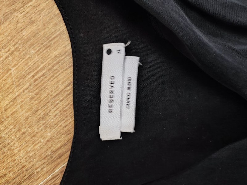 Платье новое Reserved черное, XL (подойдет М, L) 3