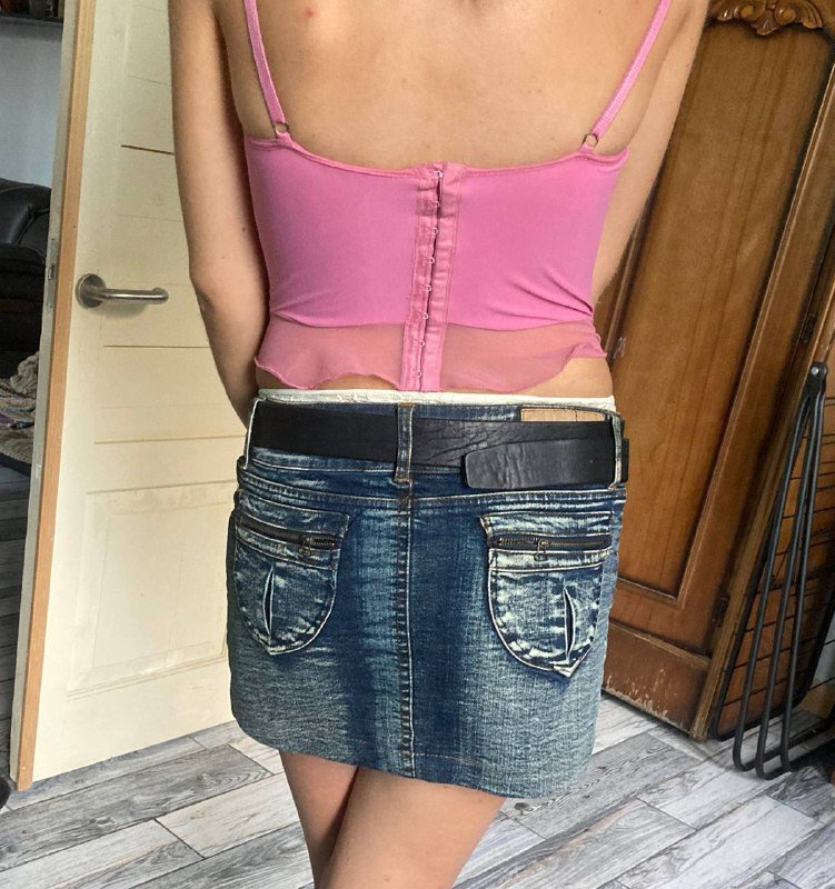 розовый корсет размер S 2