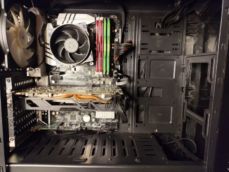 Игровой ПК RX 570 8GB, i5 7500, 16GB DDR4 1