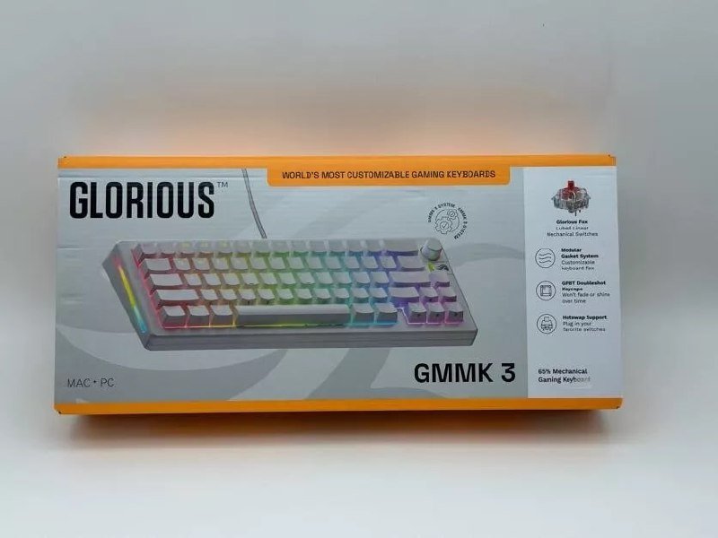 Клавиатура Glorious GMMK 3 65% Wired Mechanical Linear Switch