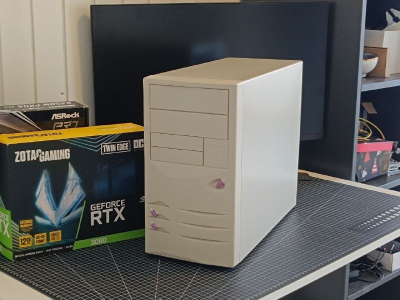 Компьютер с Ryzen 5600, RTX 3060, 32Gb RAM, 1Tb SSD