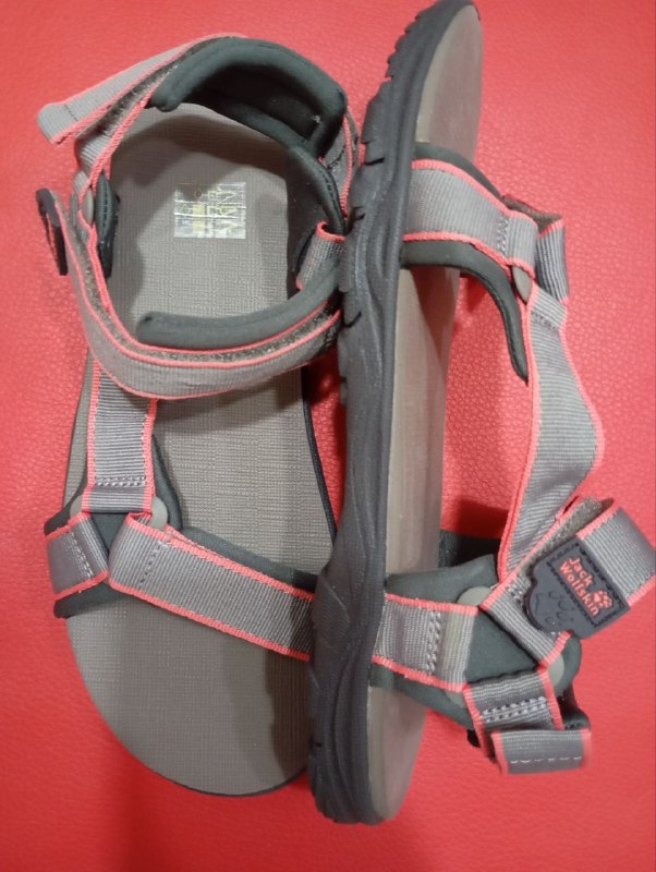 New Balance sneakers, Jack Wolfskin sandals, vest 3