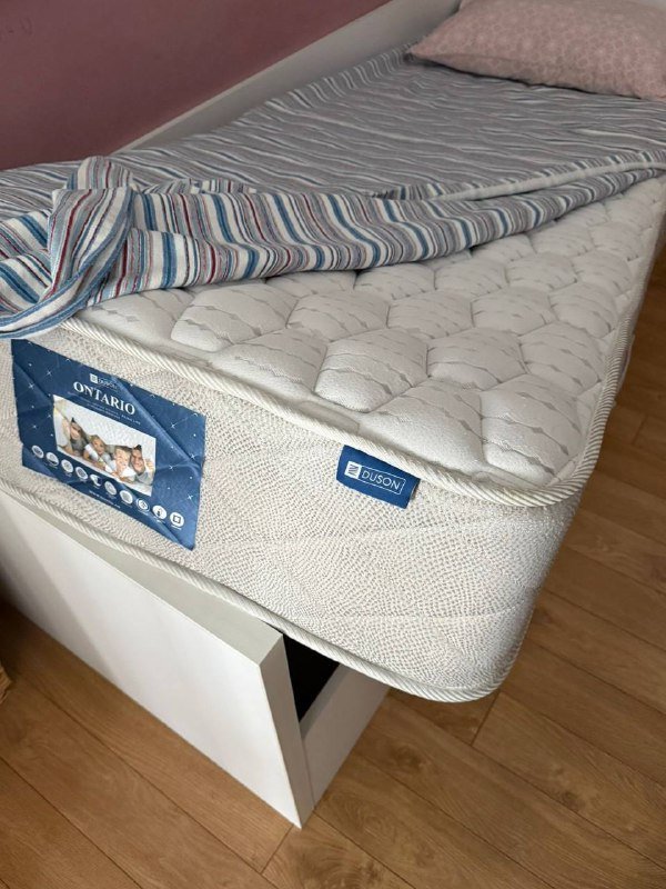 Кровать с матрасом DUSON 200x80 3