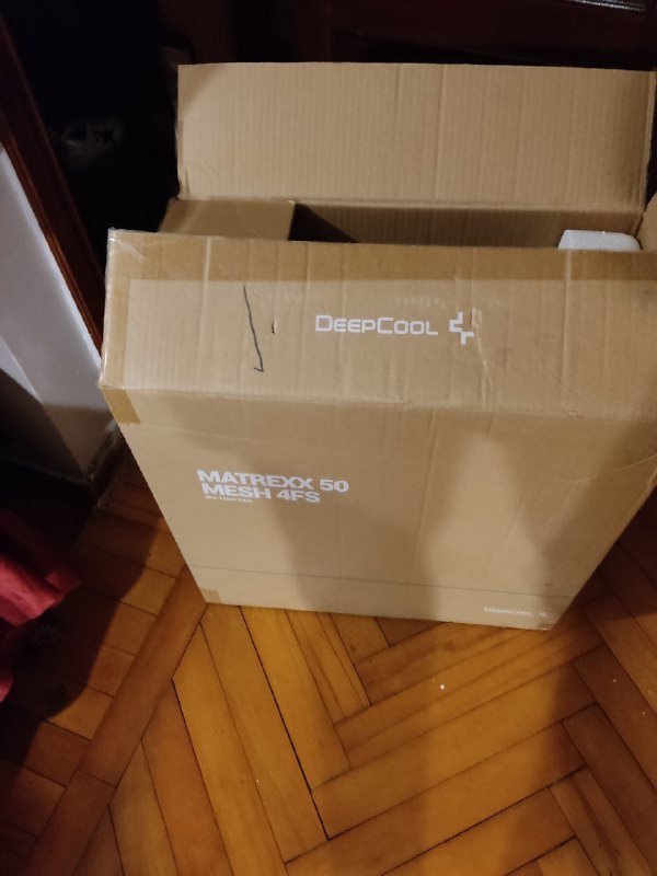 comp case DeepCool Matrexx 50 Mesh 4fs с 4 кулерами RGB