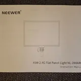 Neewer light panel, штатив 3