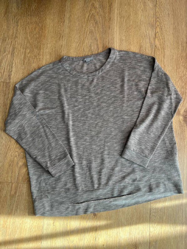 Тонкий свитшот COS с эффектом меланж размер М