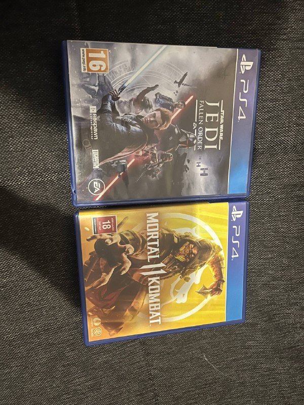 Mortal Kombat 11, Star Wars Jedi Fallen Order игры PS4 2