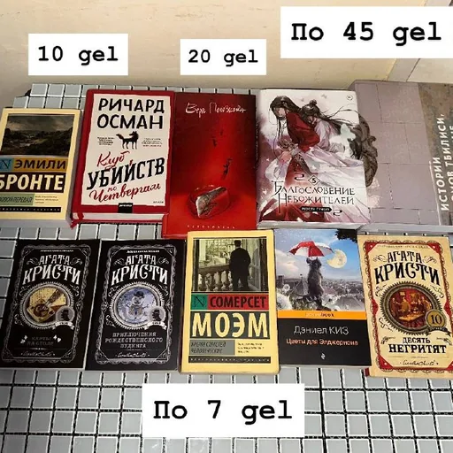 Книги Эмили Бронте, Ричарда Османа, Веры Полозковой и других