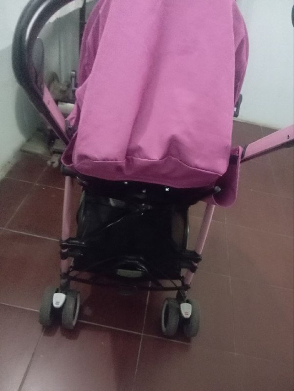 Коляска трость с чехлами 2