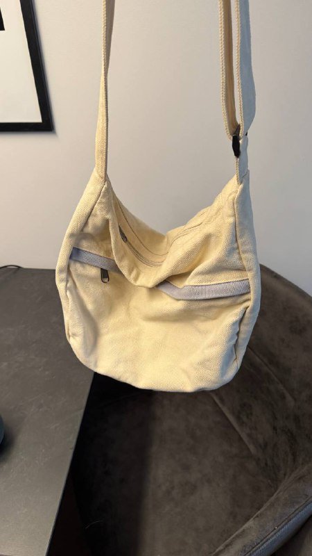 Тканевая сумка, ремешок регулируется 2