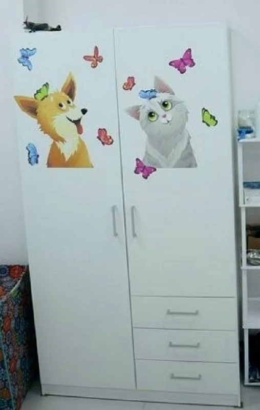 Белый шкаф 1